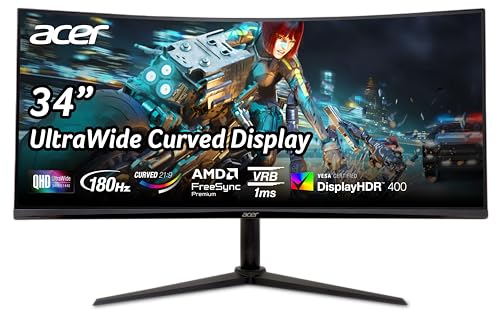 34-Zoll-Ultrawide-Monitor: die Top 3 3 Acer Nitro XZ342CU V3