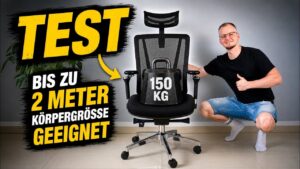 VALKENSTOL M8 Test: Bürostuhl für große & schwere Personen