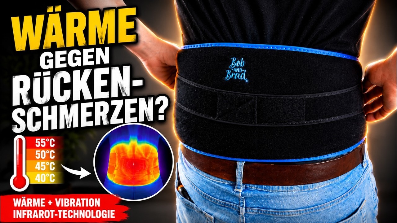 Wärmegürtel-Test: Bob & Brad ThermoRed mit Rot- & Nahinfrarot