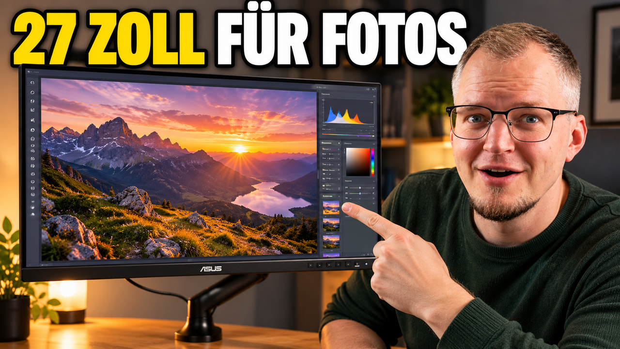 ASUS ProArt PA278QV: Titelbild des Videos (KI-generiert)
