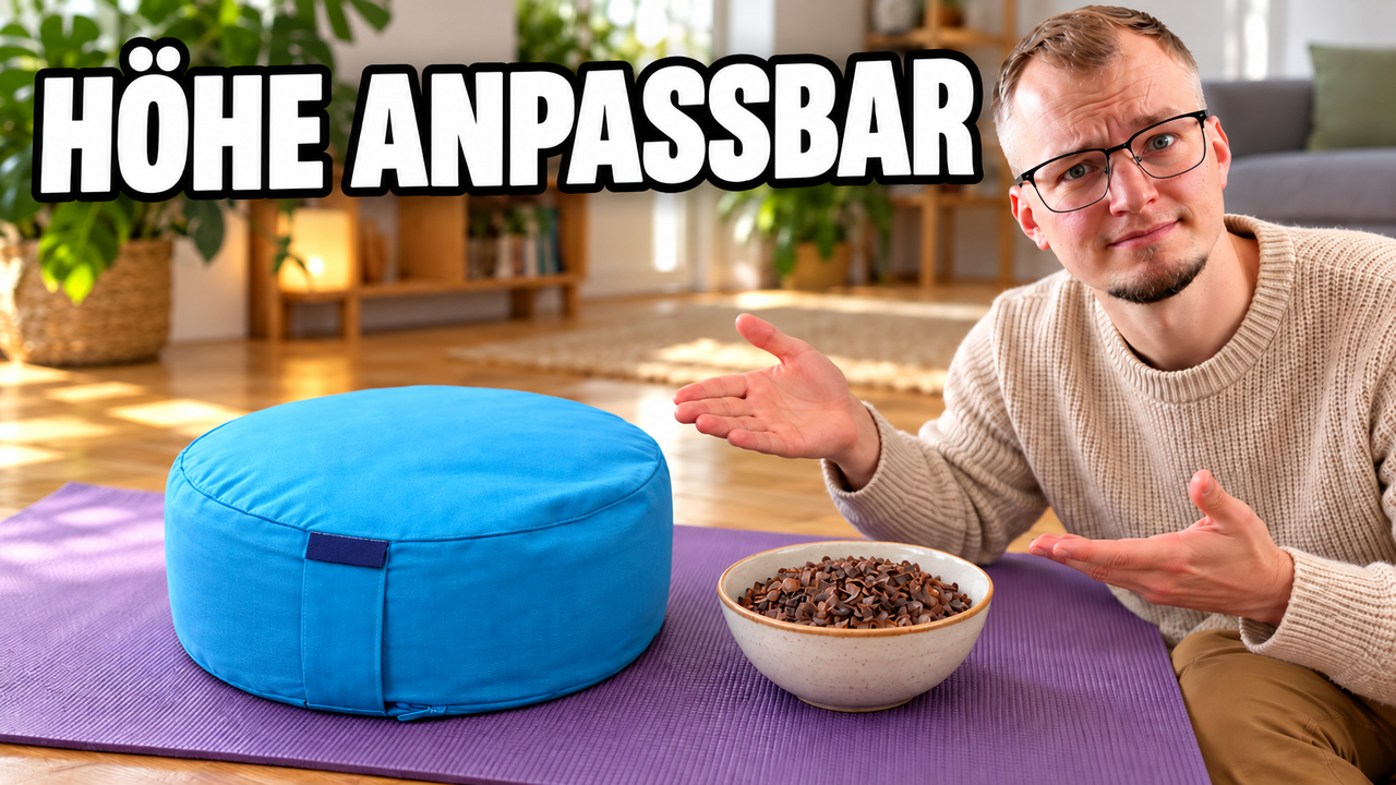 BODYMATE Yogakissen: Titelbild des Videos (KI-generiert)