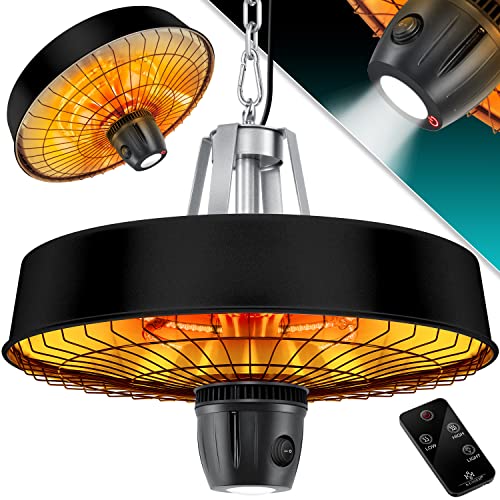 Decken-Heizstrahler: die Top 3 im Vergleich 3 KESSER Deckenstrahler 2.500 W