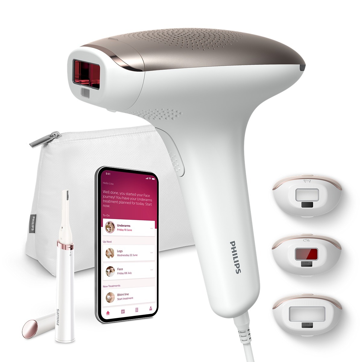 Günstiges IPL-Gerät: die Top 3 im Vergleich 1 Philips Lumea IPL 7000 (BRI923/00)
