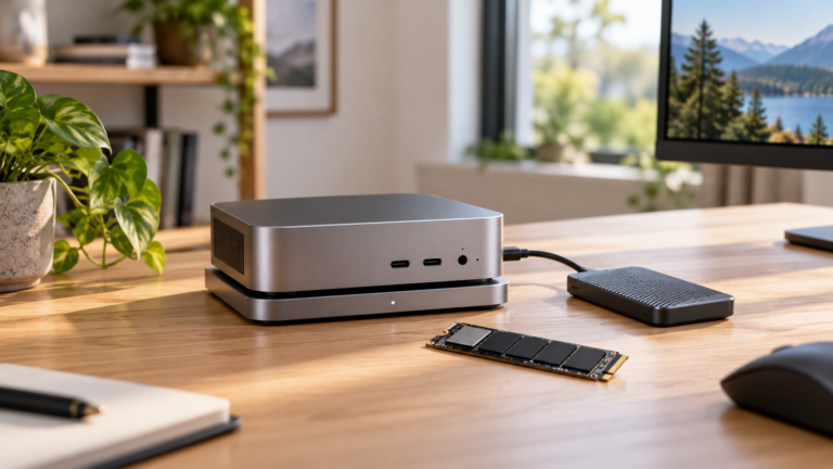 Mac mini M4 Speicher erweitern: Dock, externe SSD oder Thunderbolt-Gehäuse? 85 Mac mini M4 Speicher erweitern: Dock, externe SSD oder Thunderbolt-Gehäuse?