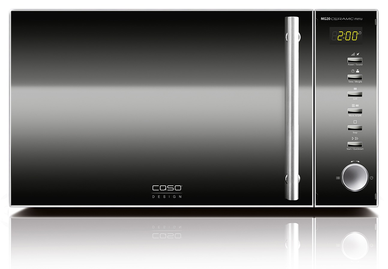 Mikrowelle ohne Drehteller: die Top 3 3 CASO MG 20 Ceramic menu